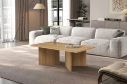 Rousseau Couchtisch Litar - 125x65x42cm - Eiche Dekor