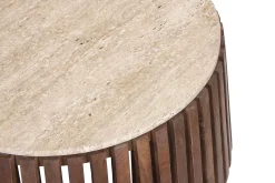 Rousseau Couchtisch Lucce | Ø70 x 40 cm | Mangoholz