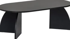 Emob Couchtisch Melina - 100% MELAMINE - Holz - 40 x 60 x 120 cm