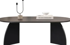 Emob Couchtisch Melina - 100% MELAMINE - Holz - 40 x 60 x 120 cm
