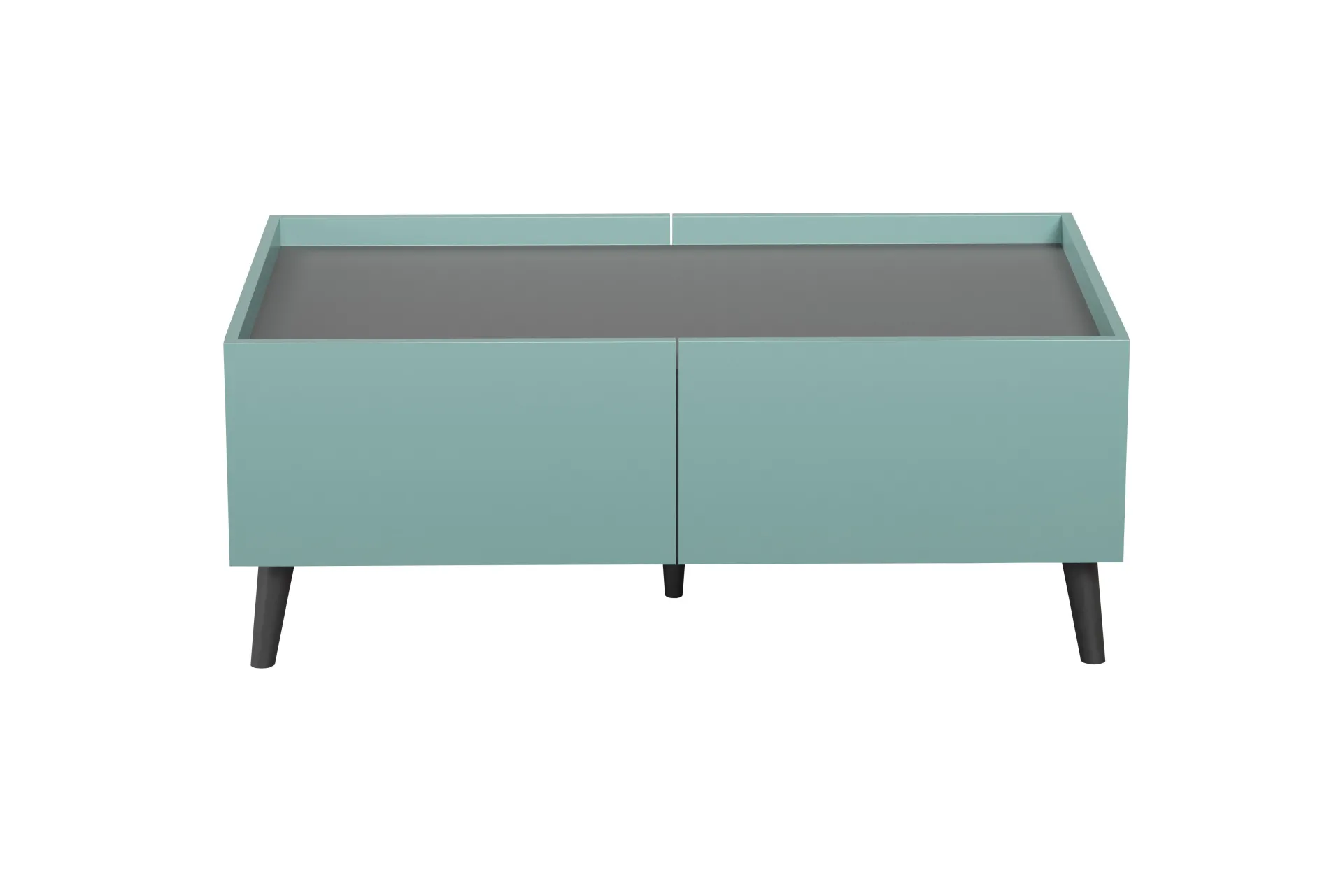 Trendteam Couchtisch Melton | 110 x 60 x 44 cm | Anthrazitblau