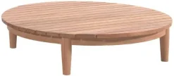 Gescova Couchtisch Mezzeluna 90cm Teakholz Outdoor