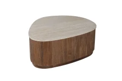 Rousseau Couchtisch Nolan | 100 x 80 x 35 cm | Design Travertin