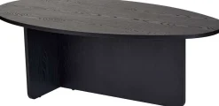 Emob Couchtisch Orba - 100% MELAMINE - Holz - 40 x 65 x 120 cm