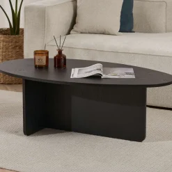 Emob Couchtisch Orba - 100% MELAMINE - Holz - 40 x 65 x 120 cm