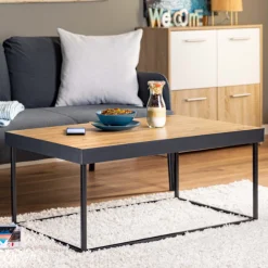 Interlink Couchtisch Passione | 90 x 55 x 40 | Metallgestell |.