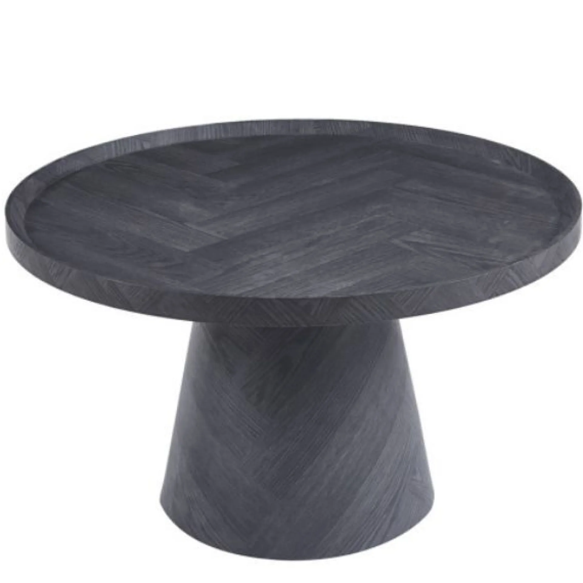 Rousseau Couchtisch Romano | Ø80 x 47 cm | Dunkel