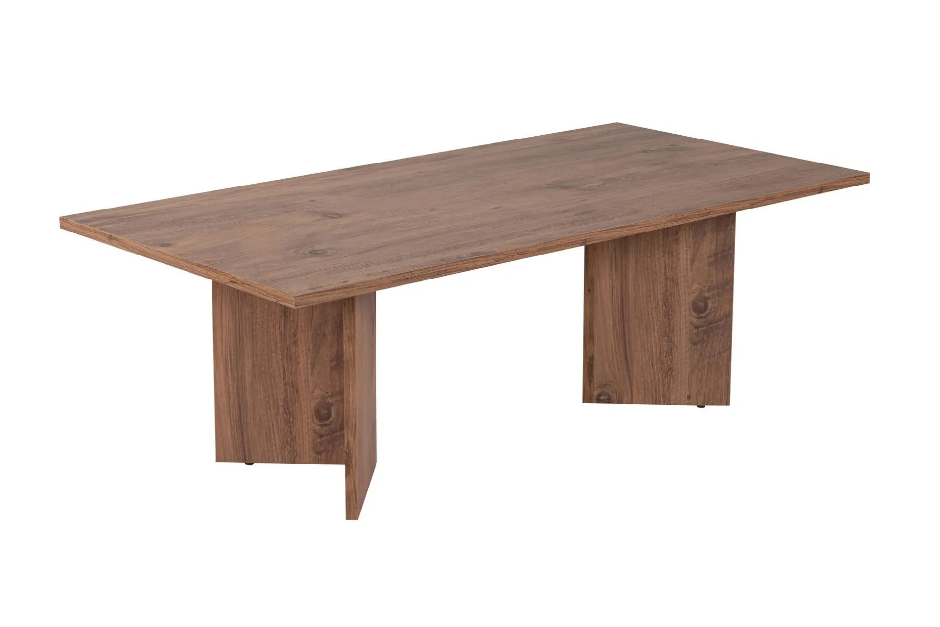Emob Couchtisch Sabin - 100% MELAMINE - Atlantik-Kiefer - 40 x 60 x 119 cm