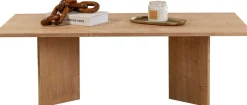 Emob Couchtisch Sabin - 100% MELAMINE - Saphireiche - 40 x 60 x 119 cm