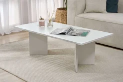 Emob Couchtisch Sabin - 100% MELAMINE - - 40 x 60 x 119 cm