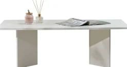 Emob Couchtisch Sabin - 100% MELAMINE - - 40 x 60 x 119 cm