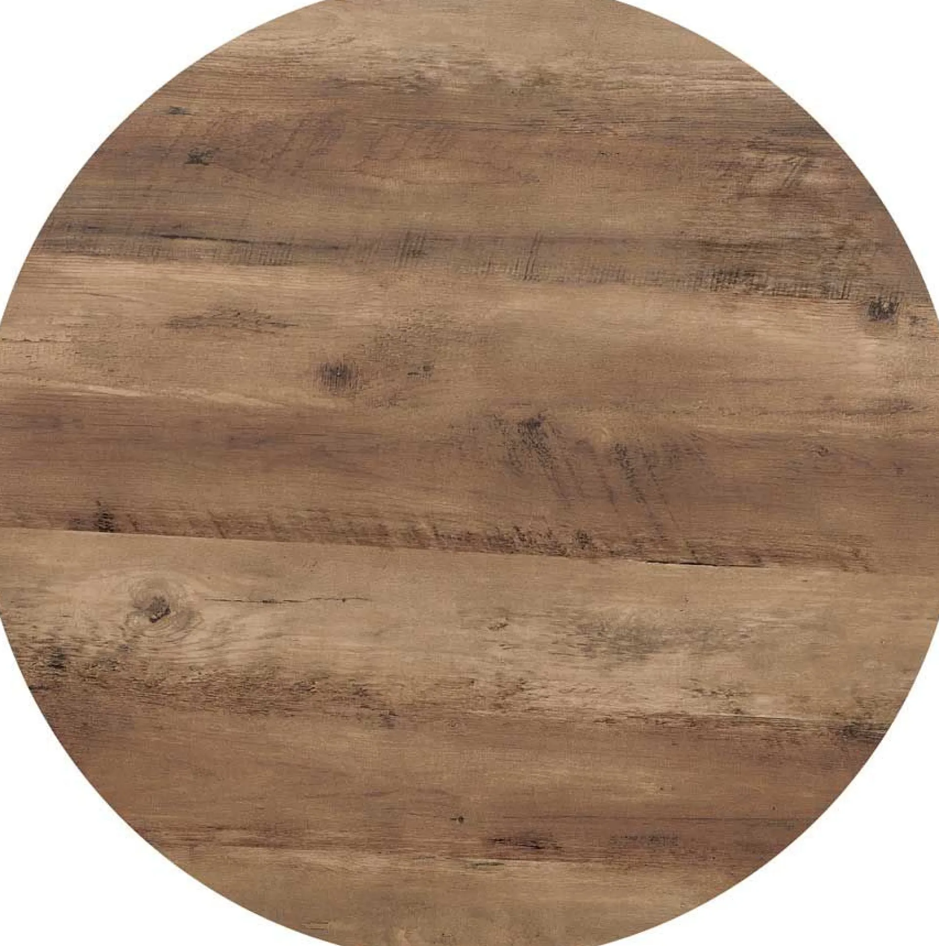Rousseau Couchtisch-Set Aziz - Ø50x50cm und Ø80x45cm - Mangoholz/schwarz