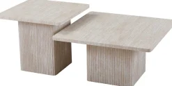 Rousseau Couchtischset Destiny | 60 x 60 x 52 cm / 80 x 80 x 42 cm | farbenes Design