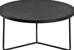 Rousseau Couchtisch-Set Melia - Ø50x50cm und Ø80x40cm - Glas -