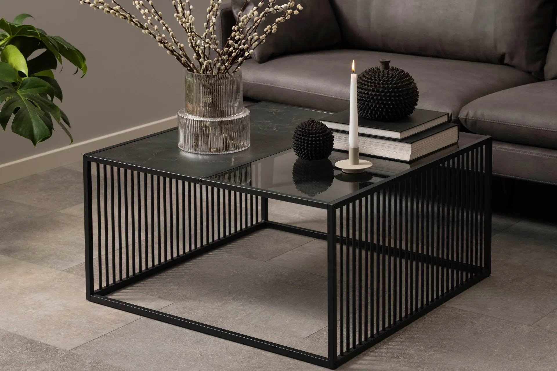 Emob Couchtisch Strington 80x80 cm -