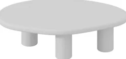 Rousseau Couchtisch Tavares - 120x70x40cm - organische Form - ecru