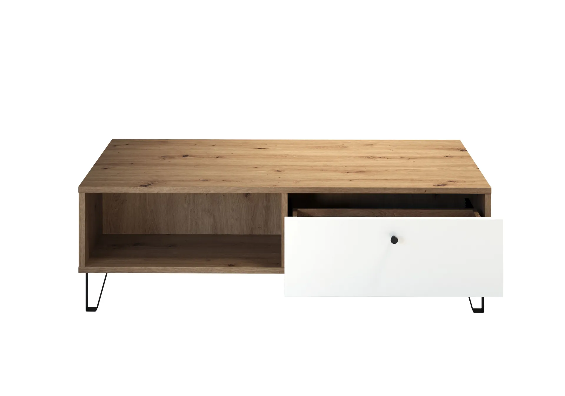Trendteam Couchtisch Touch | 110 x 60 x 37 cm | Artisan Oak Design