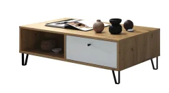 Trendteam Couchtisch Touch | 110 x 60 x 37 cm | Artisan Oak Design