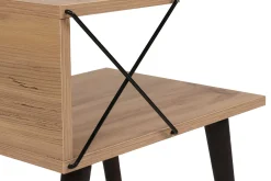 Emob Cross Nachttisch | 100 % MELAMIN | Kiefer