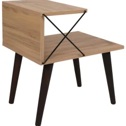 Emob Cross Nachttisch | 100 % MELAMIN | Kiefer