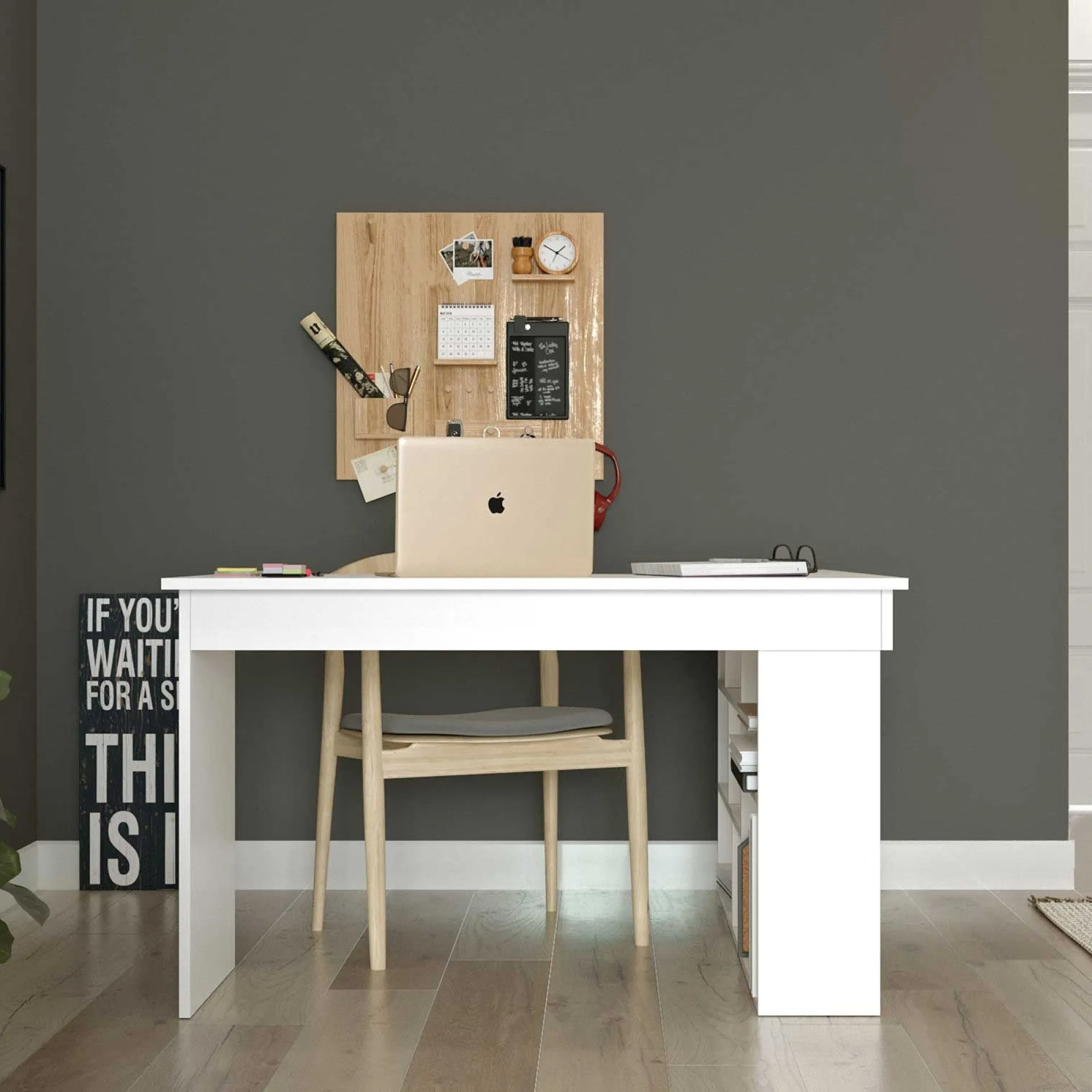 Emob CT5 Schreibtisch | 100 % Melamin |