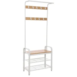 Dago Garderobe - Eiche/Weiß