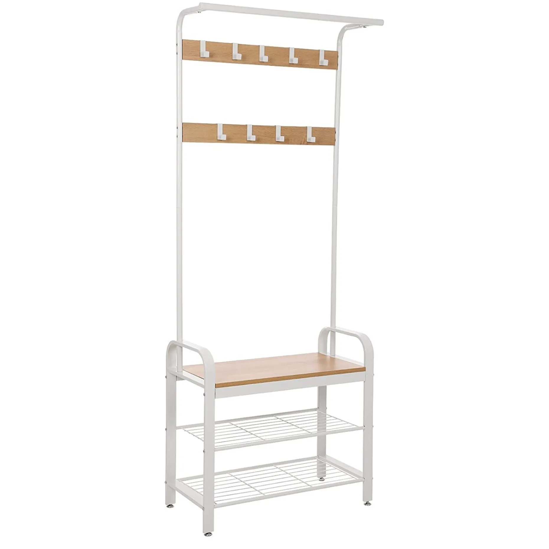 Dago Garderobe - Eiche/Weiß
