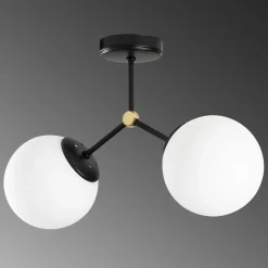 Emob Damar Kronleuchter | METALLGEHÄUSE | , Weiß