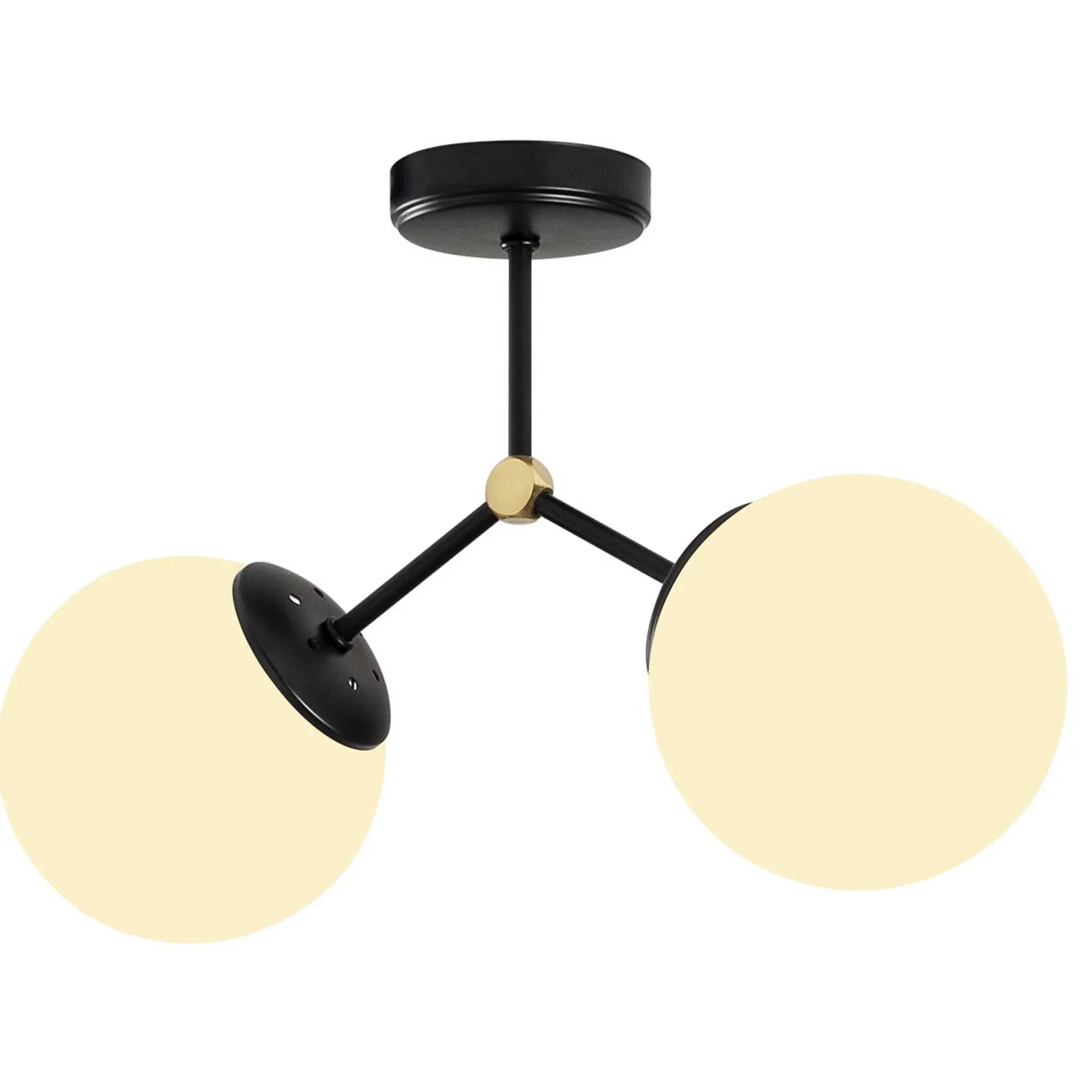 Emob Damar Kronleuchter | METALLGEHÄUSE | , Weiß