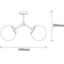 Emob Damar Kronleuchter | METALLGEHÄUSE | , Weiß