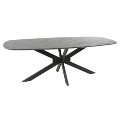 Emob Danielle Esstisch 105x215 cm-Schiefer