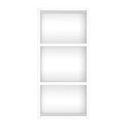 DasaBadezimmer : Wandregale, 2x Spiegel, Waschbeckenschrank, Säulenschrank - weiß