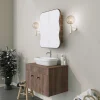 Day Dream Badezimmerschrank | 100 % Hartfaserplatte | Walnuss