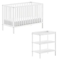 Dino Babybett und Verzorgingstafel - Belgisches Design