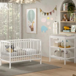 Dino Babybett und Verzorgingstafel - Belgisches Design