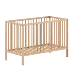 DinoBabyzimmer : Babybett 60x120cm und Wickeltisch - Kiefernholz
