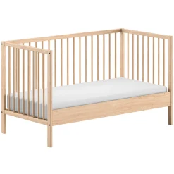 DinoKleinkindzimmer : Kleinkindbett 70x140cm und Wickeltisch - Kieferholz