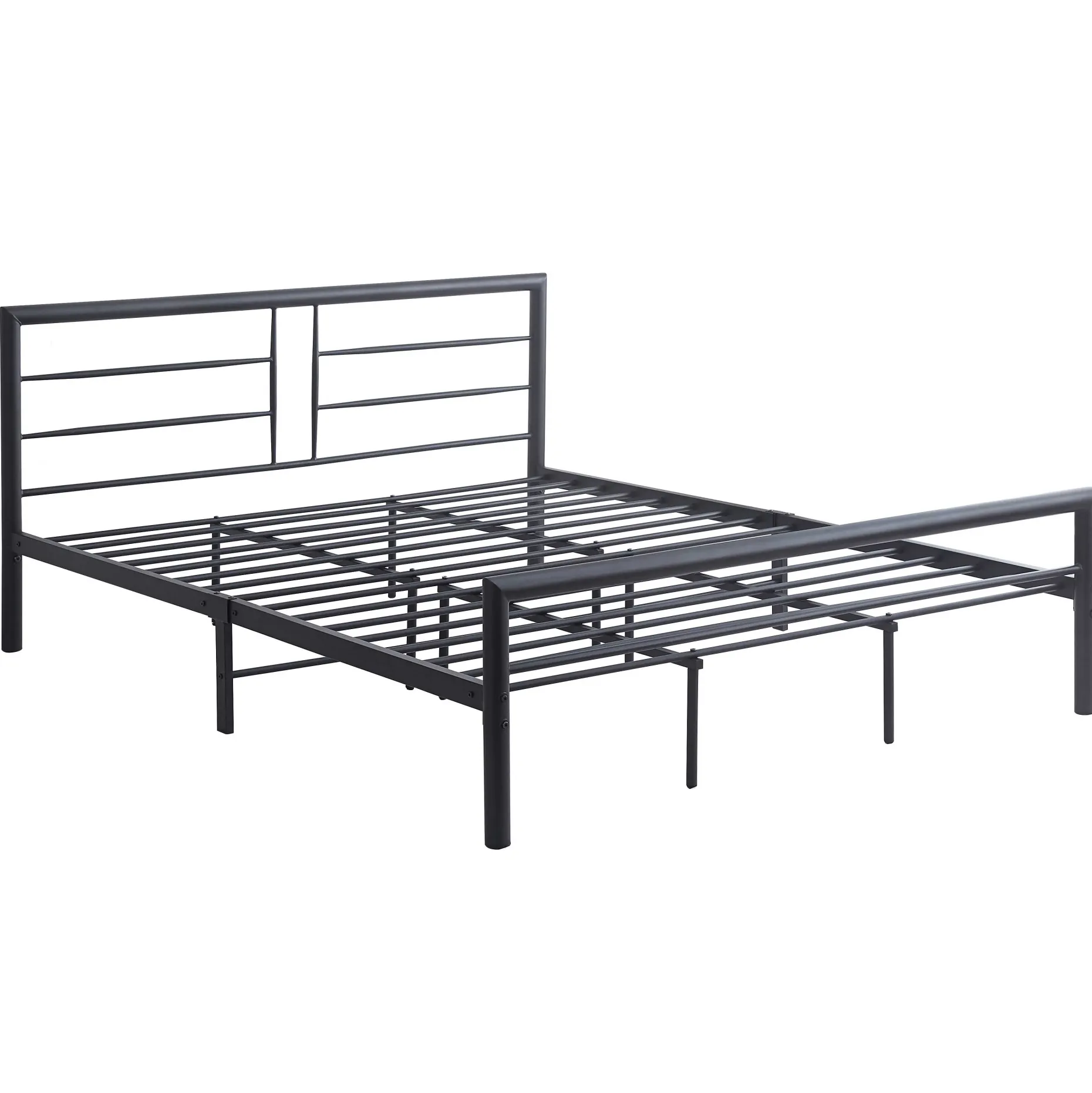 Emob Exclusive Dixon Metall-Doppelbett - 160x200cm - matt