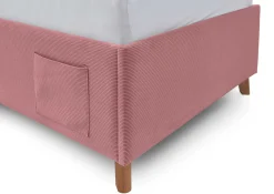 Doppelbett Cool | 140 x 200 cm | Rosa Design