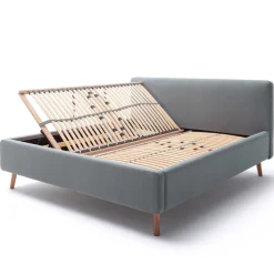 Meise Doppelbett Cézanne 180x200cm mit Stauraum - eis