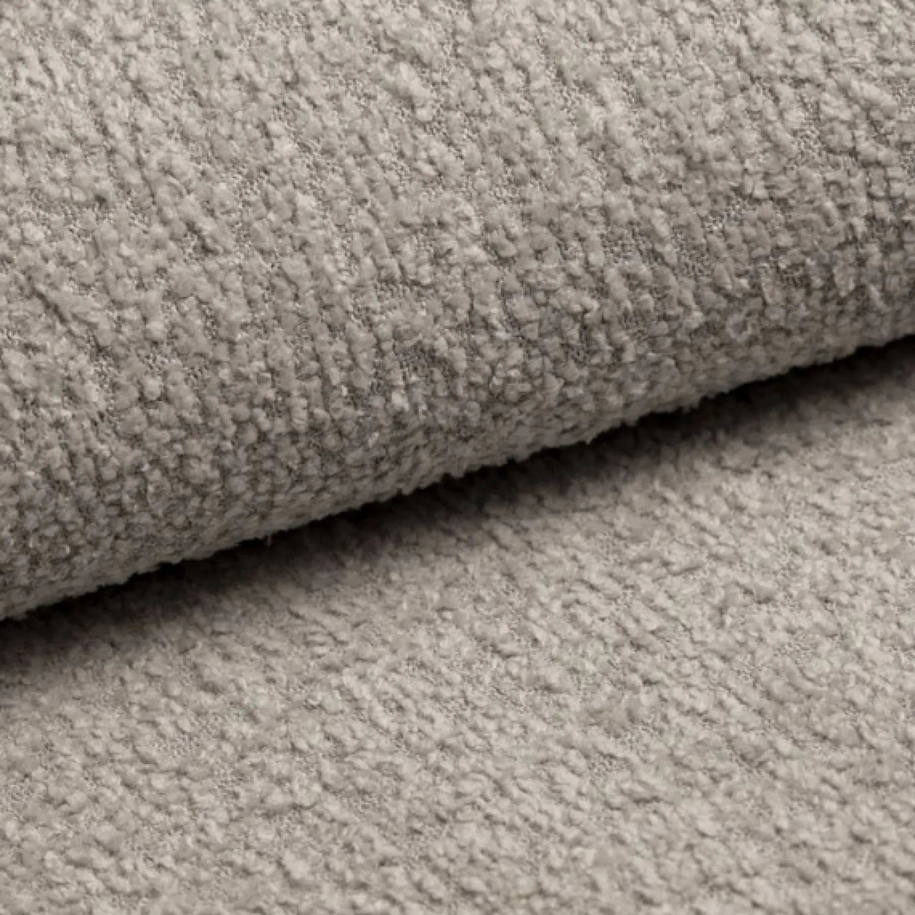 Doppelbett Dalila 160x200cm Teddystoff - beige