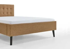 Doppelbett Empire | 140 x 200 cm | Ockerfarbenes Design