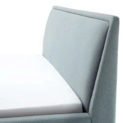 Doppelbett Estee 180x200cm - eisblau/schwarz
