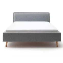 Doppelbett Estee 180x200cm - grau/eiche