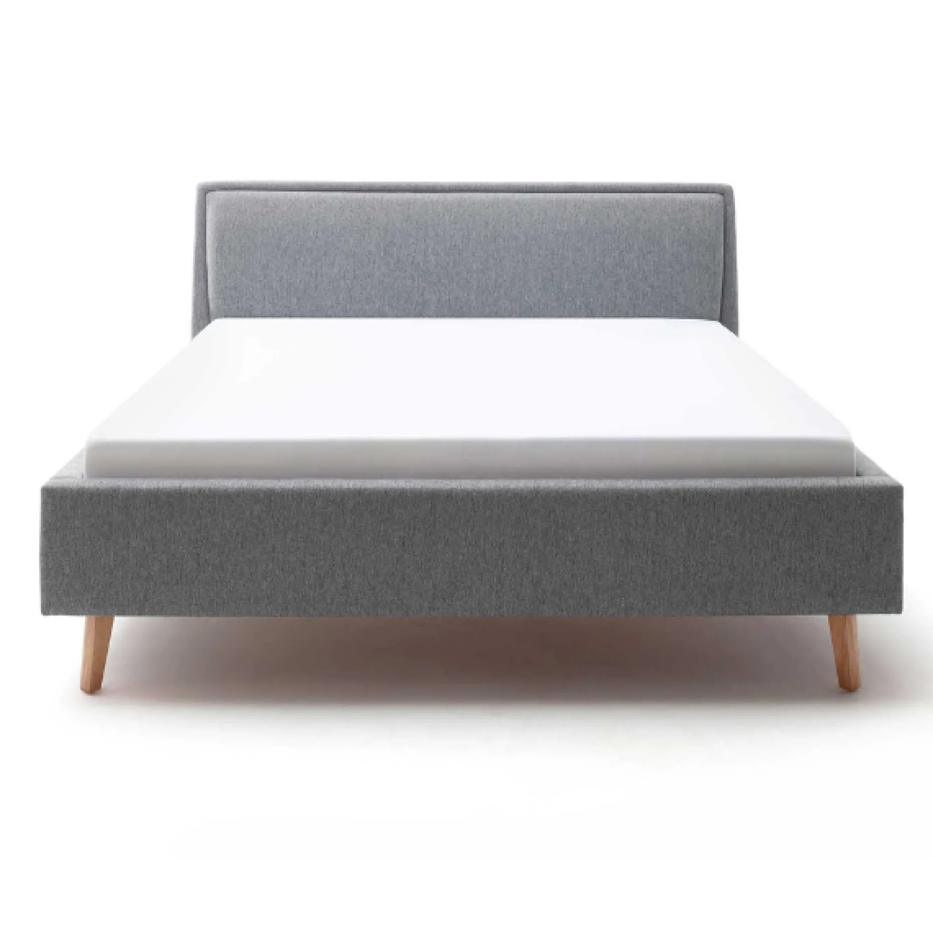 Doppelbett Estee 180x200cm - grau/eiche