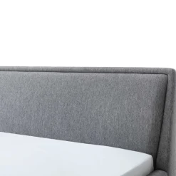 Doppelbett Estee 160x200cm - grau/schwarz