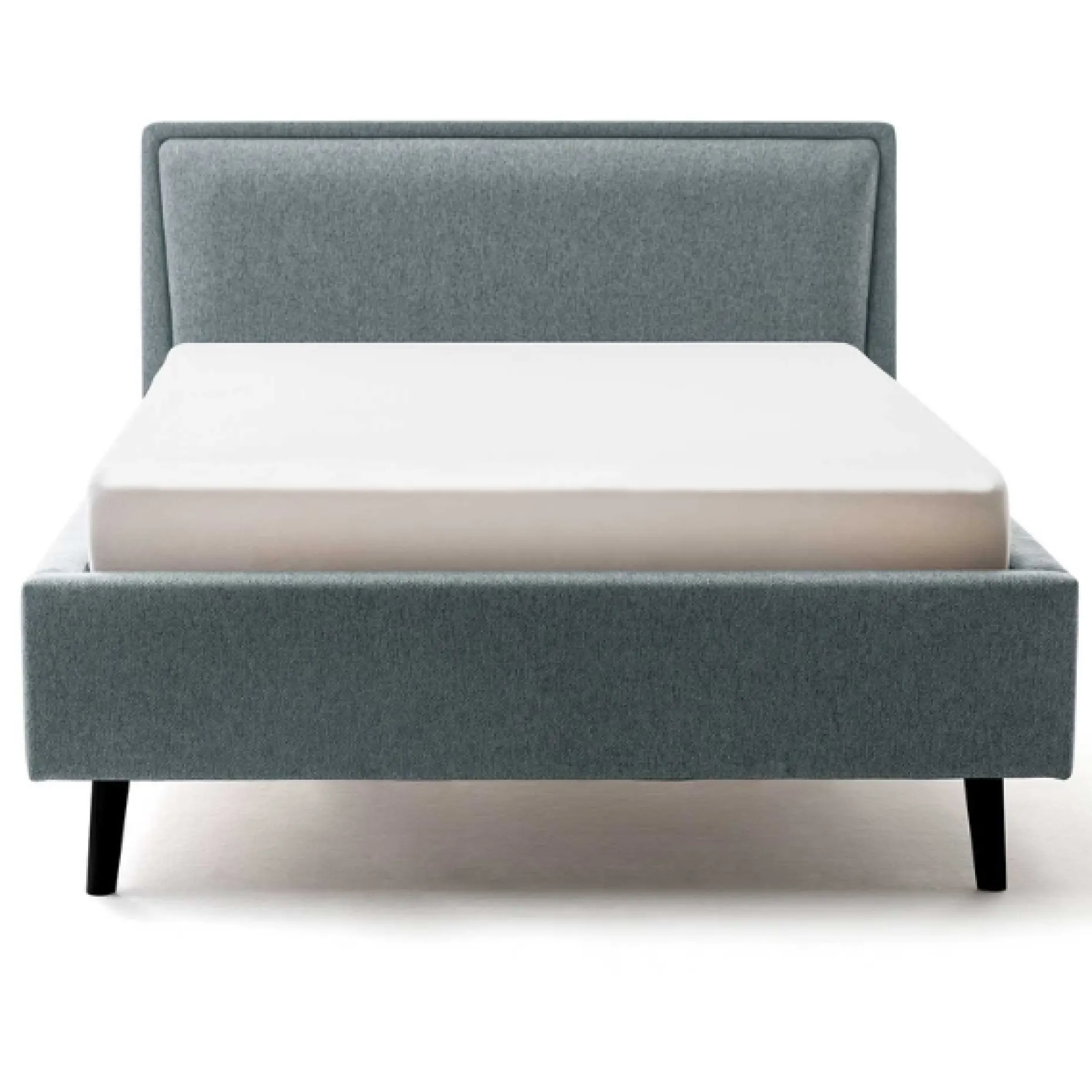 Doppelbett Estee 140x200 mit Stauraum - blau/schwarz