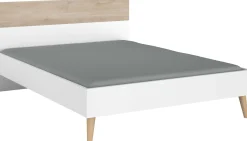 Doppelbett Hardy 140x200 - Molke/Eiche