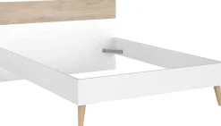 Doppelbett Hardy 140x200 - Molke/Eiche