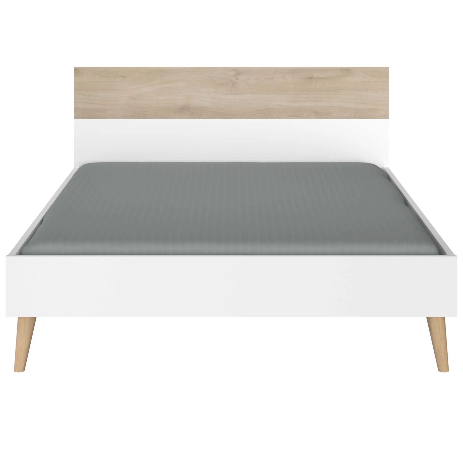 Doppelbett Hardy 160x200 - Molke/Eiche